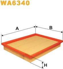 Wix Filters Φίλτρο Αέρα - WA6340