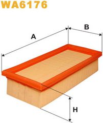 Wix Filters Φίλτρο Αέρα - WA6176