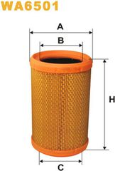 Wix Filters Φίλτρο Αέρα - WA6501