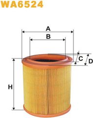 Wix Filters Φίλτρο Αέρα - WA6524