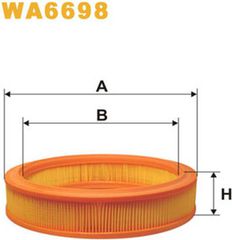 Wix Filters Φίλτρο Αέρα - WA6698