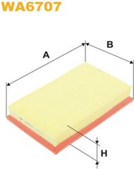 Wix Filters Φίλτρο Αέρα - WA6707