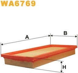 Wix Filters Φίλτρο Αέρα - WA6769