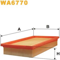 Wix Filters Φίλτρο Αέρα - WA6770