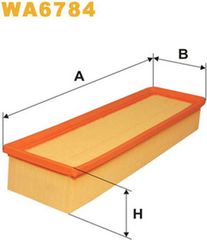 Wix Filters Φίλτρο Αέρα - WA6784