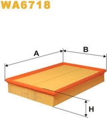 Wix Filters Φίλτρο Αέρα - WA6718