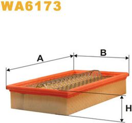 Wix Filters Φίλτρο Αέρα - WA6173