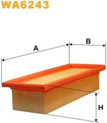 Wix Filters Φίλτρο Αέρα - WA6243