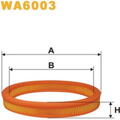 Wix Filters Φίλτρο Αέρα - WA6003