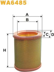 Wix Filters Φίλτρο Αέρα - WA6485