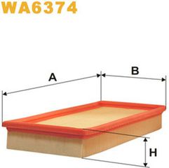 Wix Filters Φίλτρο Αέρα - WA6374