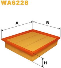 Wix Filters Φίλτρο Αέρα - WA6228