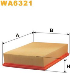 Wix Filters Φίλτρο Αέρα - WA6321