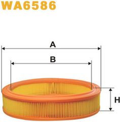 Wix Filters Φίλτρο Αέρα - WA6586
