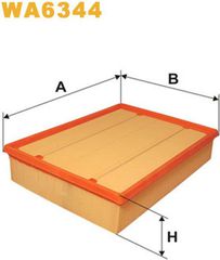 Wix Filters Φίλτρο Αέρα - WA6344