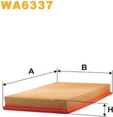 Wix Filters Φίλτρο Αέρα - WA6337