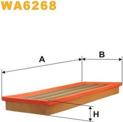 Wix Filters Φίλτρο Αέρα - WA6268