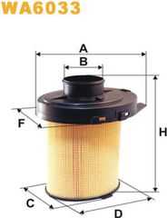 Wix Filters Φίλτρο Αέρα - WA6033