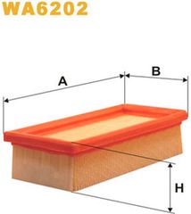 Wix Filters Φίλτρο Αέρα - WA6202