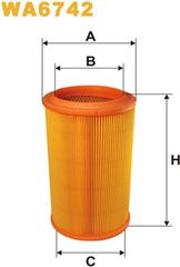 Wix Filters Φίλτρο Αέρα - WA6742