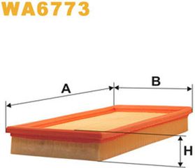Wix Filters Φίλτρο Αέρα - WA6773