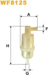 Wix Filters Φίλτρο Καυσίμου - WF8125