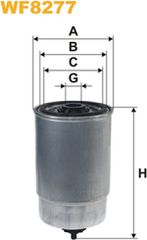 Wix Filters Φίλτρο Καυσίμου - WF8277