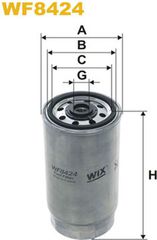 Wix Filters Φίλτρο Καυσίμου - WF8424