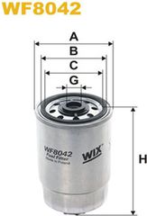 Wix Filters Φίλτρο Καυσίμου - WF8042