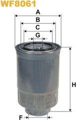 Wix Filters Φίλτρο Καυσίμου - WF8061