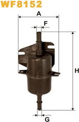 Wix Filters Φίλτρο Καυσίμου - WF8152