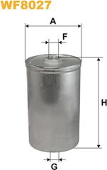 Wix Filters Φίλτρο Καυσίμου - WF8027