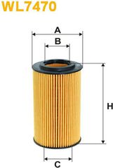 Wix Filters Φίλτρο Λαδιού - WL7470