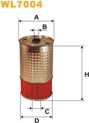 Wix Filters Φίλτρο Λαδιού - WL7004