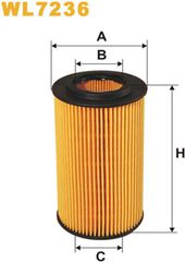 Wix Filters Φίλτρο Λαδιού - WL7236