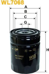 Wix Filters Φίλτρο Λαδιού - WL7068