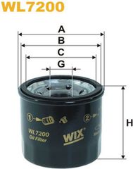 Wix Filters Φίλτρο Λαδιού - WL7200
