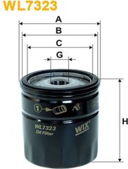 Wix Filters Φίλτρο Λαδιού - WL7323