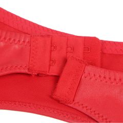 Red 2 Hook Back Sides Garter Belt Panty-thumb-6