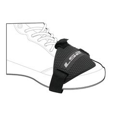 LS2 Προστατευτικό Παπουτσιών Shift Guard Black-thumb-2