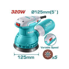 TF2131256 Έκκεντρο Τριβείο Χούφτας 125mm 320W - ΤΡΙΒΕΙΑ ΠΕΡΙΣΤΡΟΦΙΚΑ - TOTAL (#TF2131256)