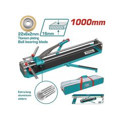 THT571001 Κόφτης Πλακιδίων 100cm/16mm - ΧΕΙΡΟΣ - TOTAL (#THT571001)