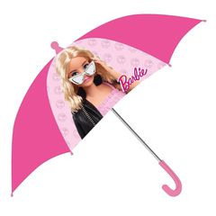 Ομπρέλα Barbie Φούξια-Ροζ H55cm ø70cm Barbie 20-1366