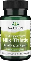 SWANSON FULL SPECTRUM MILK THISTLE 500MG 30CAPS