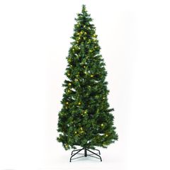 Χριστουγεννιάτικο δέντρο LAILIAS XMAS POP UP πράσινο με 120 LED θερμό χρώμα φωτός με διαστάσεις Y180cm 76cm