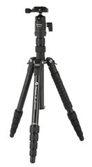 FOTOPRO τρίποδο φωτογράφισης X-go Gecko E2, πτυσσόμενο έως 146.1cm, έως 8kg, μαύρο