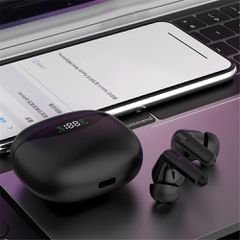 JS121 Ακουστικά Bluetooth in Ear Soft Pink-thumb-6