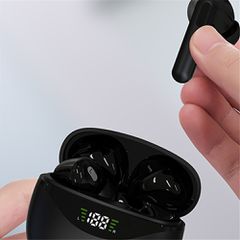 JS121 Ακουστικά Bluetooth in Ear Soft Pink-thumb-5