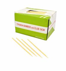 Πακέτο 1000 Οδοντογλυφίδες/sticks, μακρυές 10cm, με 1 Μύτη, για club, finger-food- 6 Πακέτα