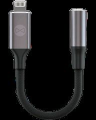 Forever AJL-01 Μετατροπέας Lightning / audio jack 3,5 mm Μαύρο